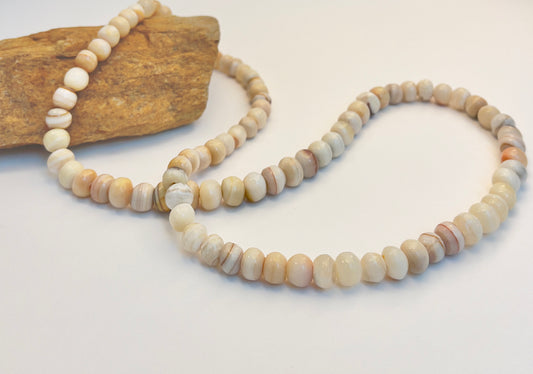 The Natural Stone Long Necklace