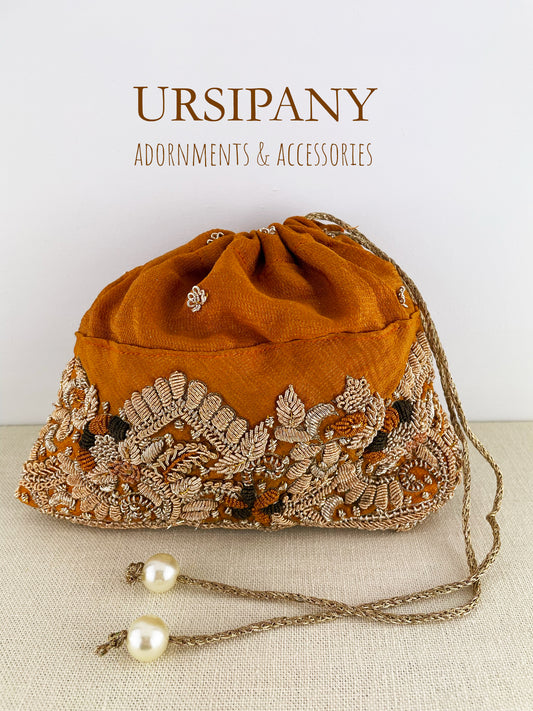 The Lavishly Embroidered Pouch