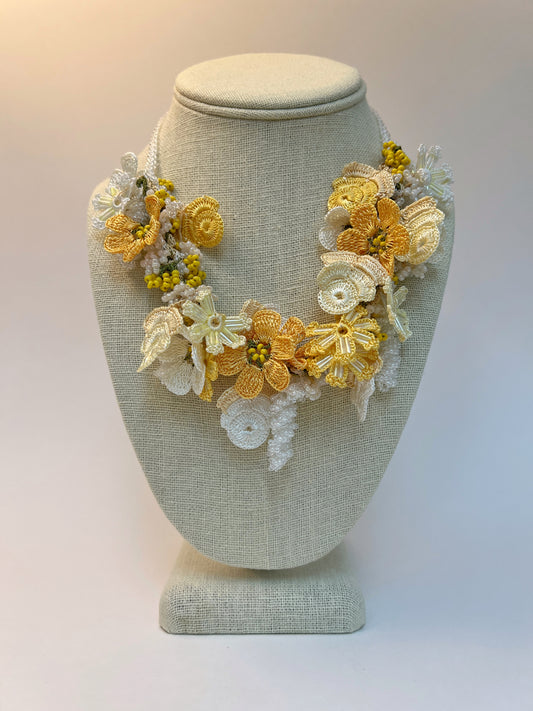 The Fabulous Handmade Turkish Necklace in Buttercup