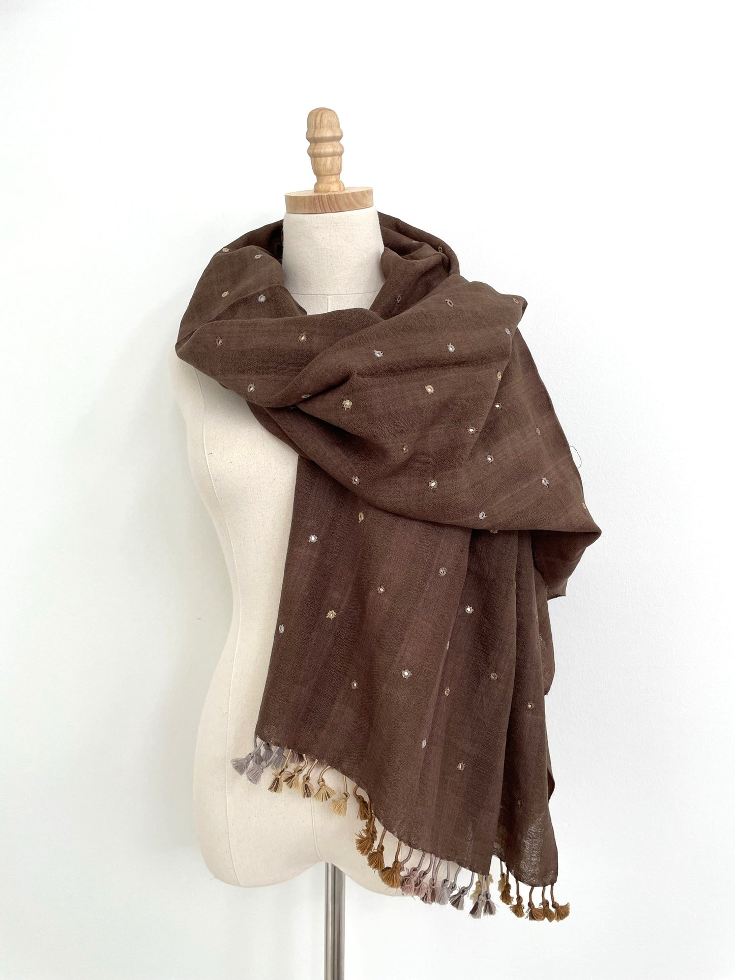 The Wool Chocolate Scarf