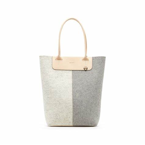 Graf & Lantz Aiko Felt and Leather Bag