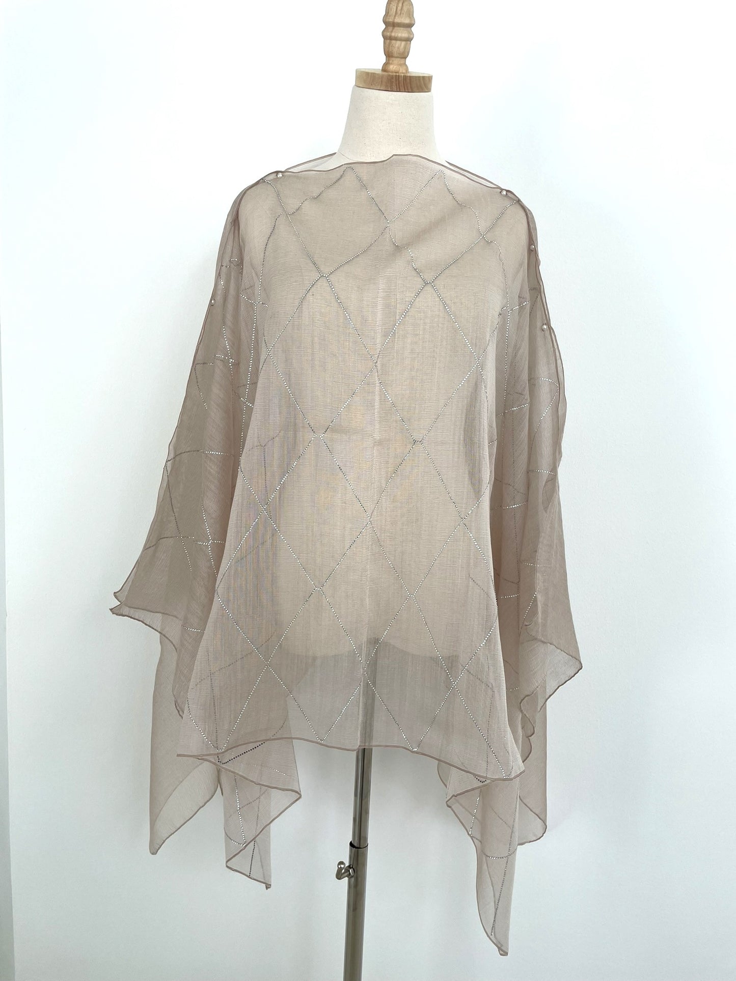 The Crystal veil poncho