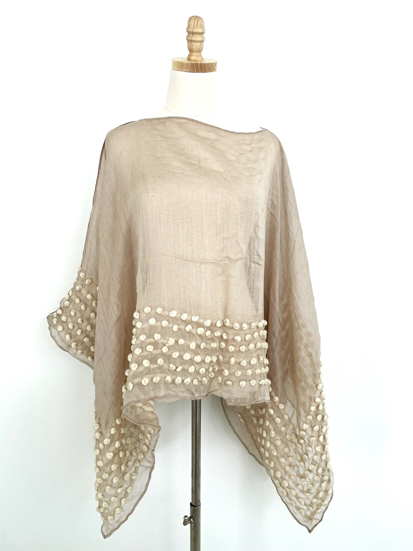 The Wool Knots Poncho